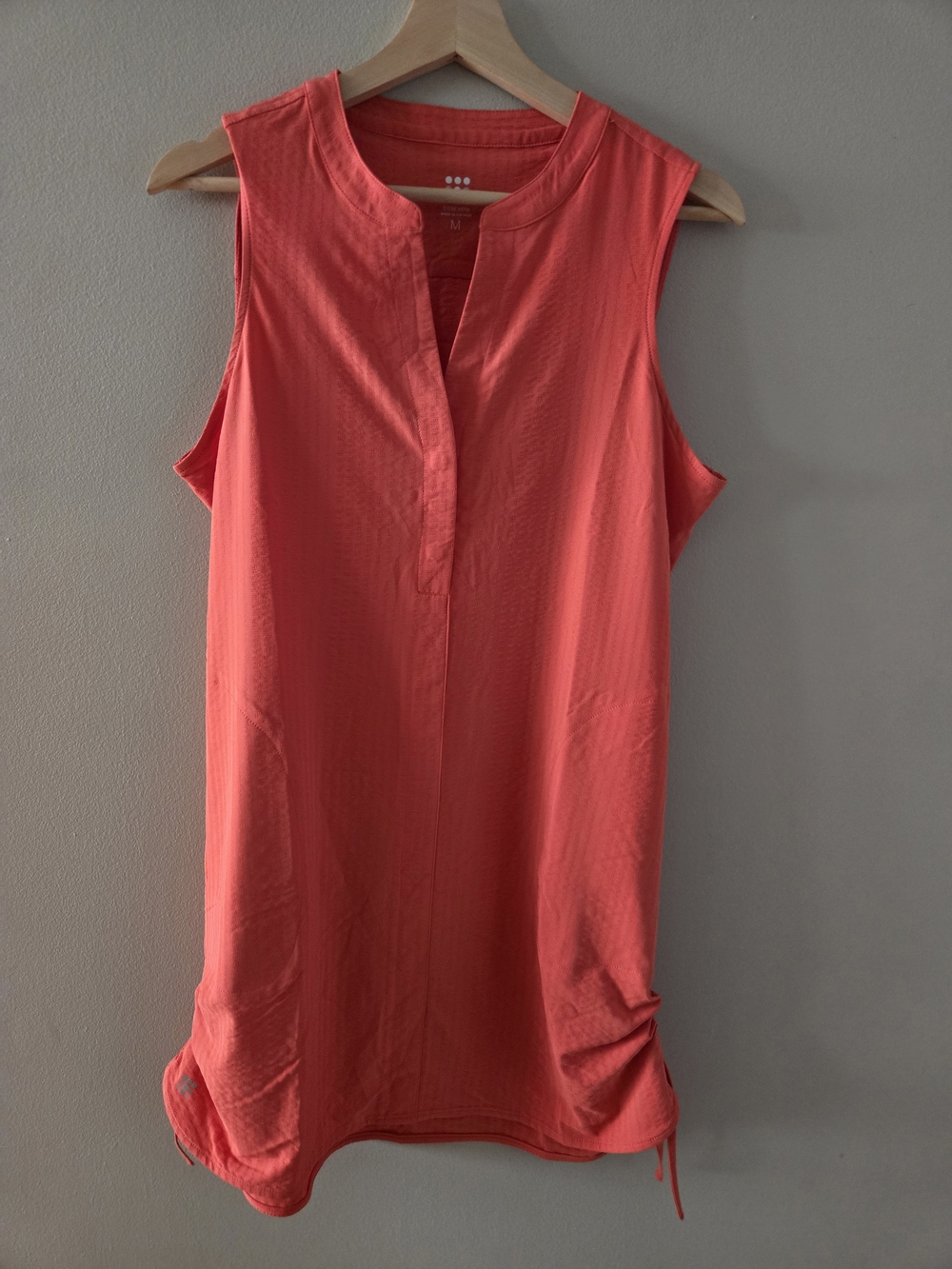 Title Nine Speed Racer Tunic Dress Coral Athletic Outdoors UPF 50+ EUC